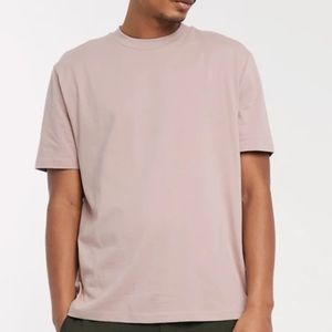 ASOS design organic relaxed t-shirt in etherea